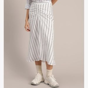 Munthe Jacaba Chevron Print Maxi Skirt.